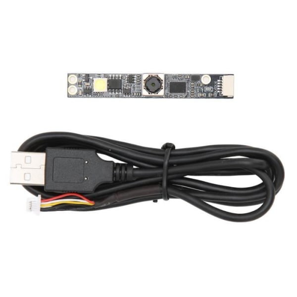 HURRISE USB-kameramodul 5MP USB2.0 MJPG YUV422 CMOS 1/4 tum 3,29 mm Fast för TV