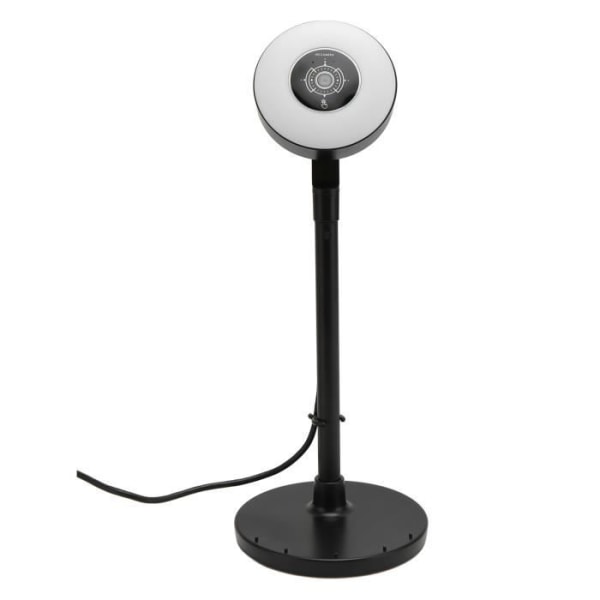 HURRISE HD-webbkamera 1080p webbkamera, USB PC-webbkamera med mikrofon, projektor videoljus autofokus svart