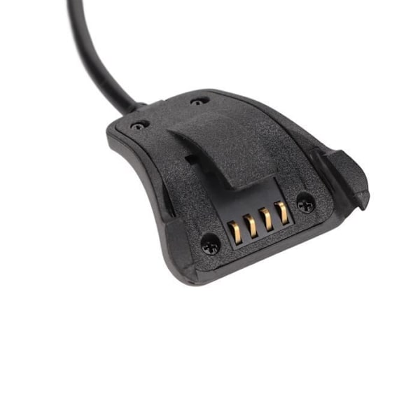 HURRISE laddningskabel för TomTom Running Watch Laddningsdocka PVC 1m lång stretch laddningskabel för TomTom Spark
