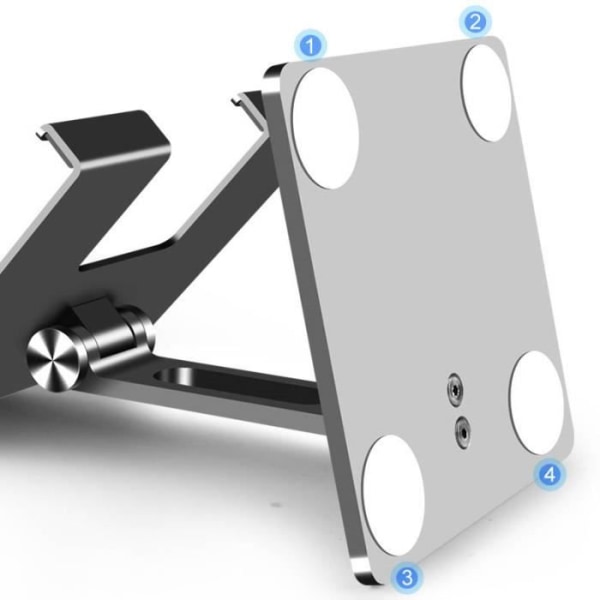 HURRISE Hållare för surfplattor Tabletthållare i legering datorplattahållare MT133 Grå