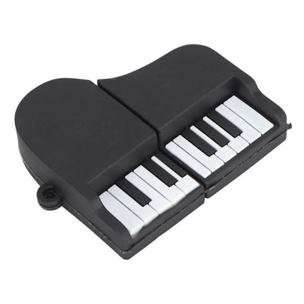 HURRISE USB-minne Stor bärbar pianoformad lagring U-disk för datorer 16 GB 32 GB minne