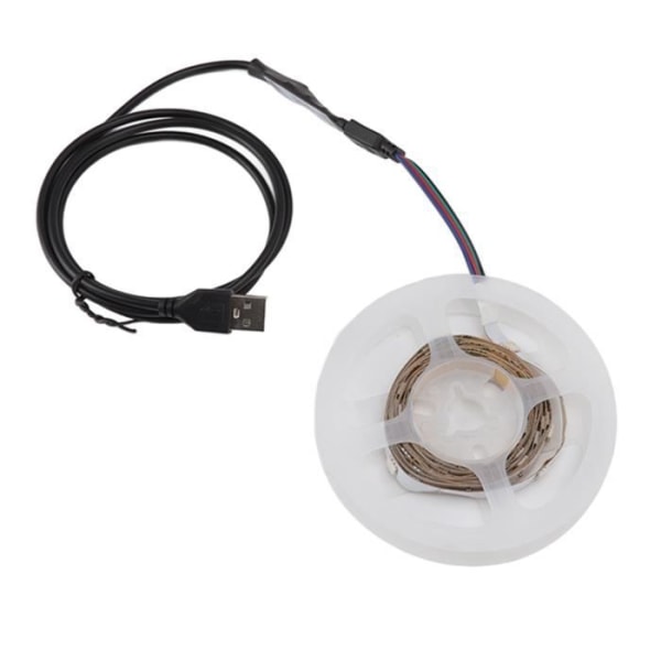 HURRISE Bluetooth APP Kontroll LED-ljusremsor USB LED-ljusremsor 5V RGB 5050 LED-lampor