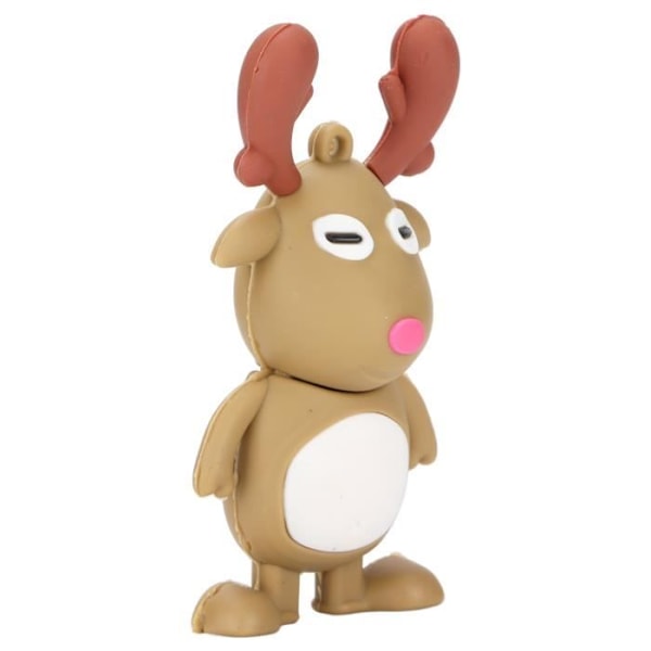 HURRISE USB-minne USB-minne Lätt bärbar Säker Pålitlig Utsökt PVC Jul USB-minne Datorminneskort 32GB