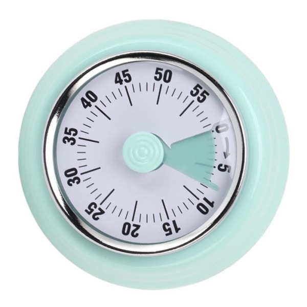 HURRISE Visual Timer Mekanisk nedräkningstimer med visuell display i rostfritt stål för skrivbordet