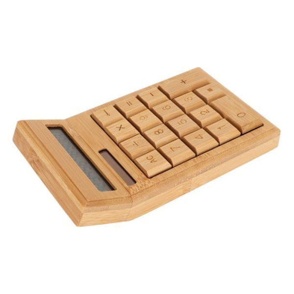 Funktionell datorkalkylator CS19 Solar Miniräknare Dual Power Solar Batteri 12-siffrig LCD-skärm