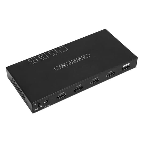 HURRISE HD Multimedia Interface Multi-Viewer Switcher HD Multimedia Interface, Sound Switcher EU Plug