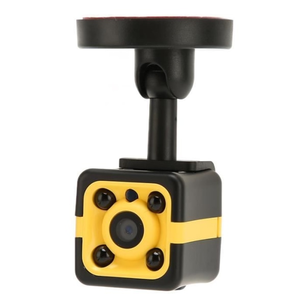 HURRISE Actionkamera Sportkamera, fristående multifunktionsljud Sport DV-kameraslinga Inspelning Gul