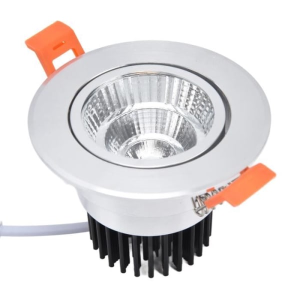 HURRISE Justerbar Downlight Riktningsvinkelmodulering Downlight Flushbonading Warm Light 3000K LED Downlight 100-264V