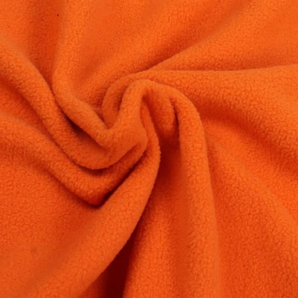 HURRISE Sovsäcksfoder med dragkedja Supertjock Sovsäcksfoder i mjuk fleece Rödaktig orange