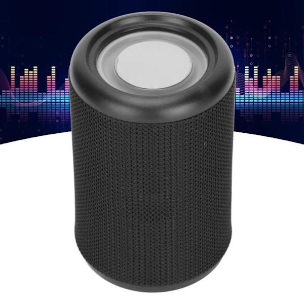 HURRISE Bärbar bashögtalare, RGB-ljuseffekt, 360° ljud