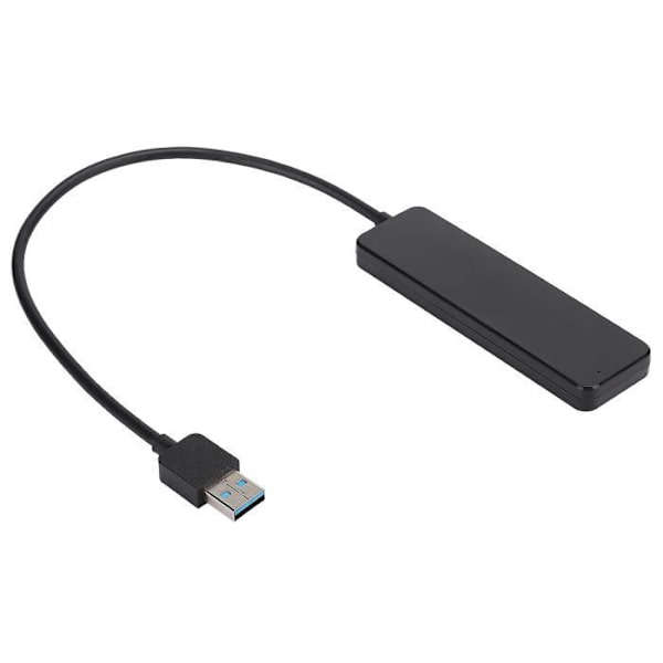 HURRISE Dockningsstation 4-portar 5Gbps USB3.0 Hub 4-i-1 USB-dockningsstation Bärbar USB-förlängning Dator HUB Dator