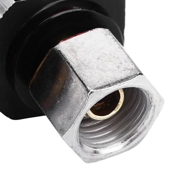 HURRISE Airbrush tryckregulator G1/4 140psi lufttrycksregulator Sprayfärg tryckregulator