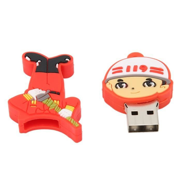 HURRISE Photo Stick High Speed USB Flash Drive Tecknad lagring för dator dator 16GB 64GB