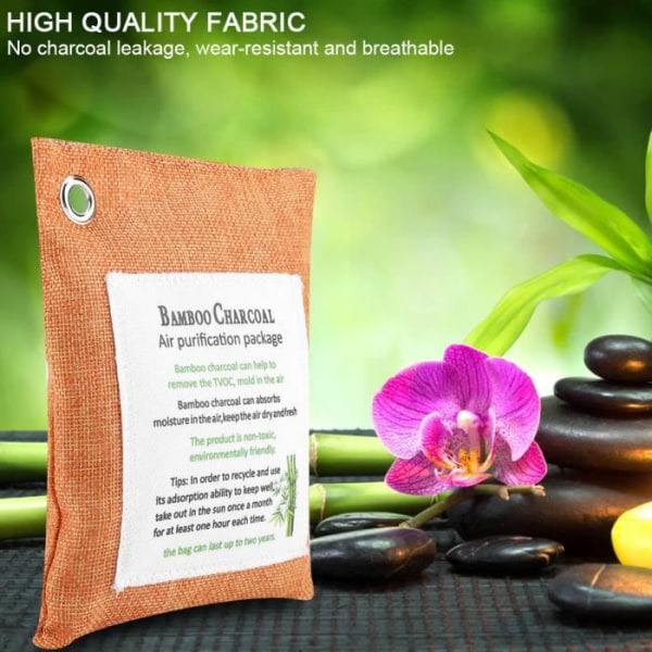 Sonew Charcoal Purifier 8 Colors Air Purifying Bag Active Carbon Bambu Doft Purifier Air Freshener