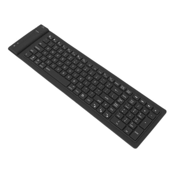 LIA - Silikontangentbord Silikonvikbart tangentbord 108 nycklar Vattentätt Fulltätning Design Vikbart tangentbord