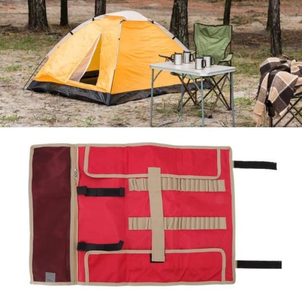 HURRISE Campingtält Nagelväska Campingtält Nagelväska Mångsidig Oxford-tyg Stor förvaringsväska för campingtält