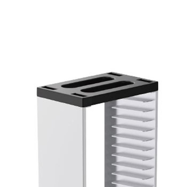 HURRISE Double Storage för PS5 Double Video Game Storage Hållbar Store 36 spelskivor Video Pack Hylla