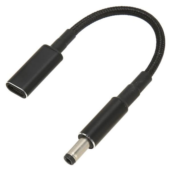 USB Typ C hona till 5 adapterkabel USB typ C hona till 5,5x2,1 mm hane Dual Chip PD E MARK adapterkabel