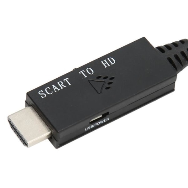 HURRISE Scart till HD Multimedia Interface Kabel Scart till HD Multimedia Interface Converter HD 1080P kabel