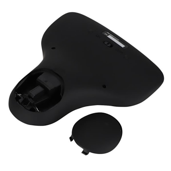 HURRISE N5901 QWERTY Trackball 2 Tangentbord Minitangentbord, QWERTY Trackball 2.4G tangentbord Mini trådlöst USB datortangentbord