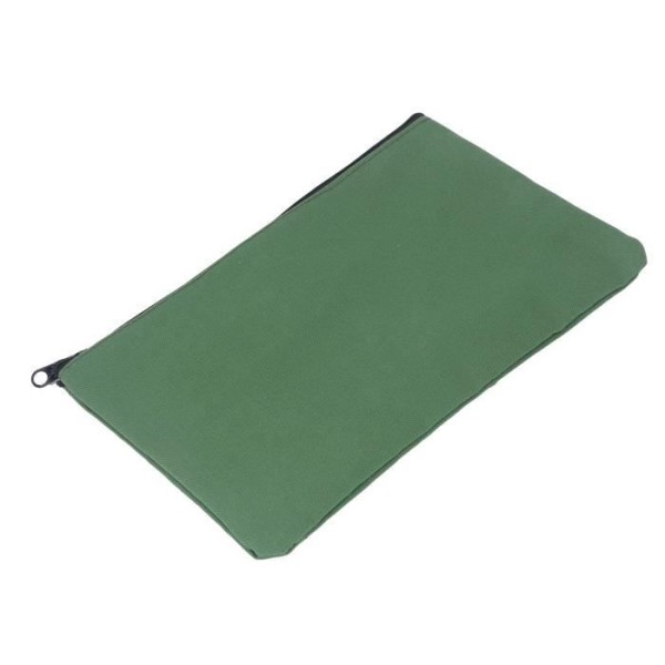 HURRISE verktygsförvaringsväska Multifunktionell bärbar canvas armégrön verktygsväska Heavy Duty handväska för skruvmejselnyckel