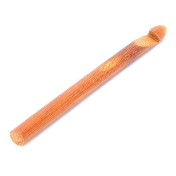 HURRISE Craft Sticknål 12st Kolsyrade bambukrokar Sticknålsvävverktygssats