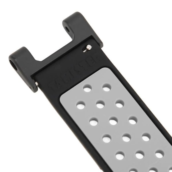 LAN - Ventilerad stiftspänne silikonarmband med skruvmejsel för Amazfit T-Rex T-Rex Pro (svartgrå)
