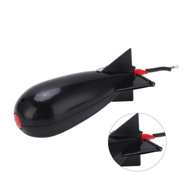 HURRISE Carp Feeder Float Betshållare Bet Caster Carp Feeder Big Bomb Float Lure Betshållare