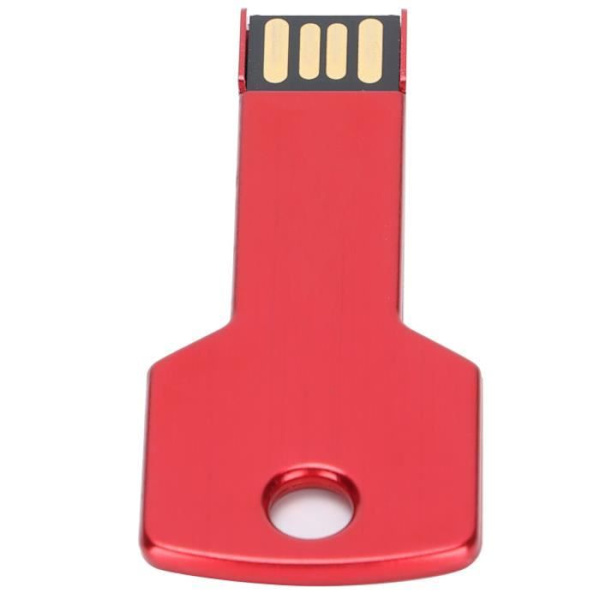 HURRISE USB-minne Hsthe Sea CW10084 Bärbar metall U-diskenhet för datorer Intern datortelefon Röd 32GB
