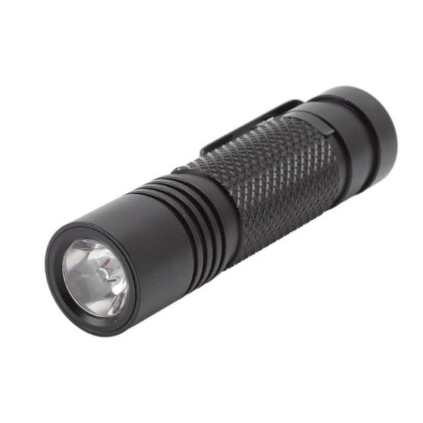 HURRISE Uppladdningsbar Ficklampa Mini Bärbar Ultra Bright Ficklampa 800LM USB Uppladdningsbar Fem-hastighets Vattentät Ficklampa för