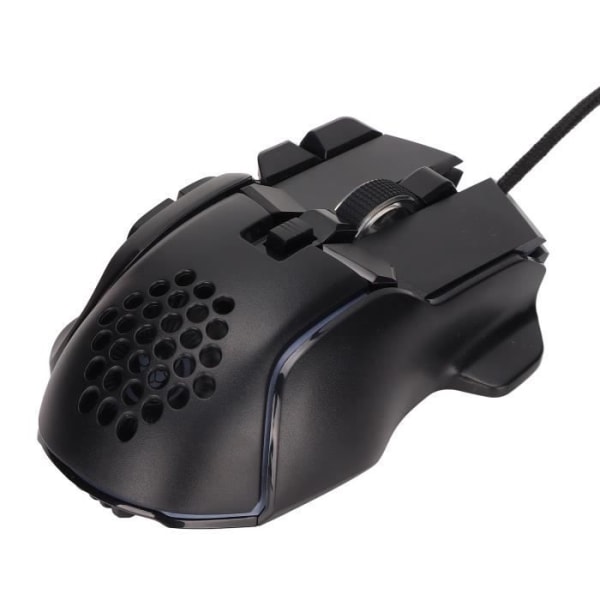 HURRISE Wired Mouse Gaming Mouse S700 12800dpi Makro Programmering RGB Luminous Gaming Mouse Dator Dator