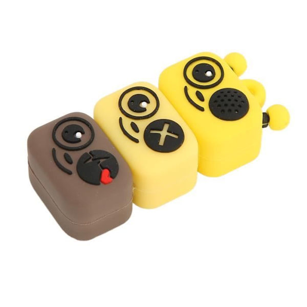 HURRISE disk Mini U Flash Drive PVC Cartoon Bee Style USB 2.0 Standard Hot Swap Intern dator USB Flash Drive 64GB Gul