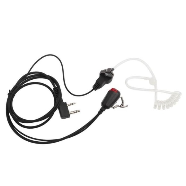 Sonew akustiskt rör hörlurar Universal 2Pin akustiskt rör in-ear hörlurar med mikrofon PPT rött ljus för
