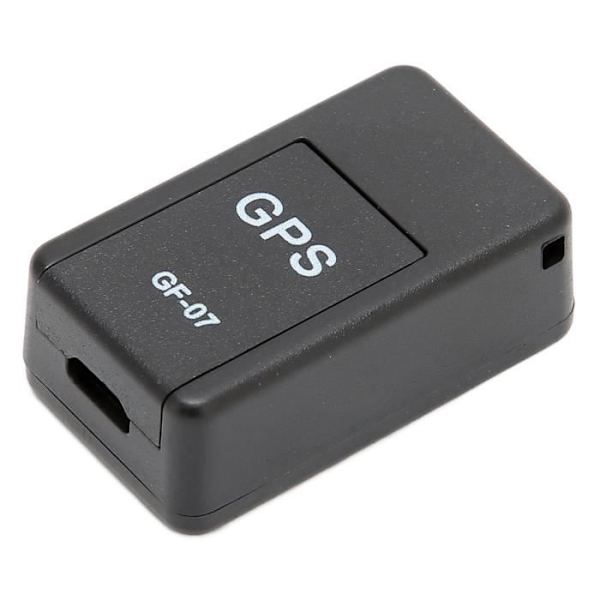 HURRISE mini GPS locator Magnetisk GPS locator, realtidsinspelningslarm, mini multifunktion gps tracker