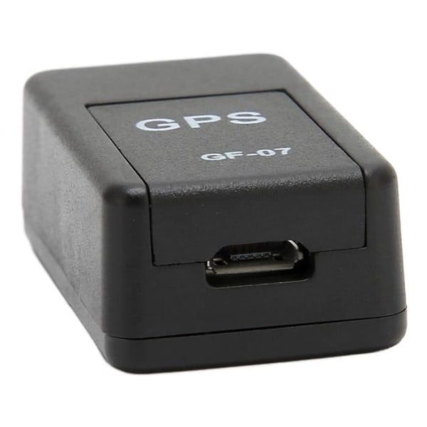 HURRISE mini GPS locator Magnetisk GPS locator, realtidsinspelningslarm, mini multifunktion gps tracker