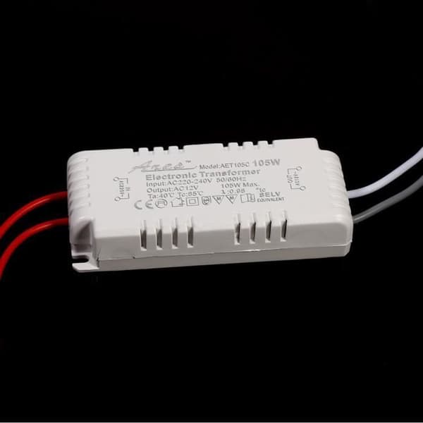 XUY Elektronisk transformatorspänning 220V-12V 105W