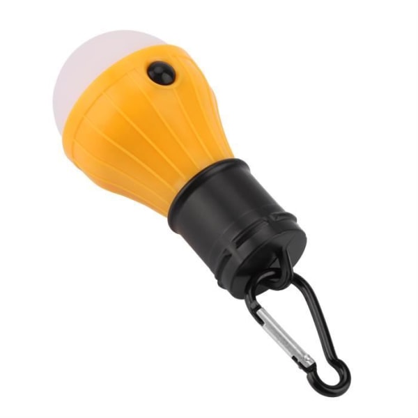 HURRISE Camping Light Mini Portable 3 LEDs Hängande tält Lykta Utomhusfiske Camping Hardware Lampa Gul