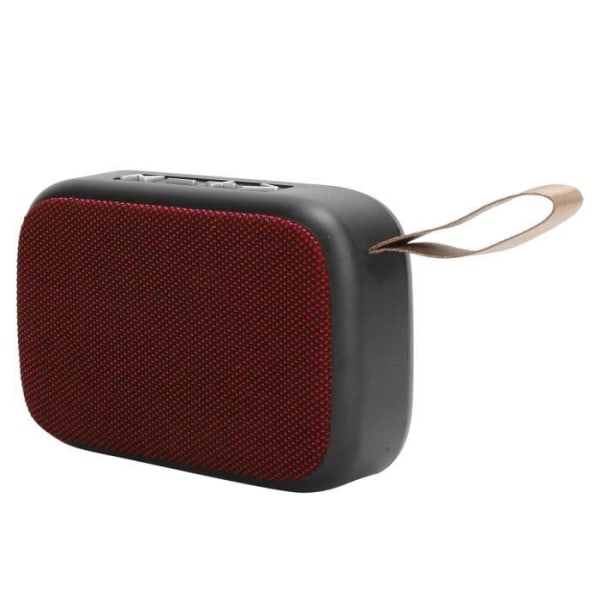 HURRISE Bärbar USB Mini Sound Subwoofer-högtalare med FM-radio