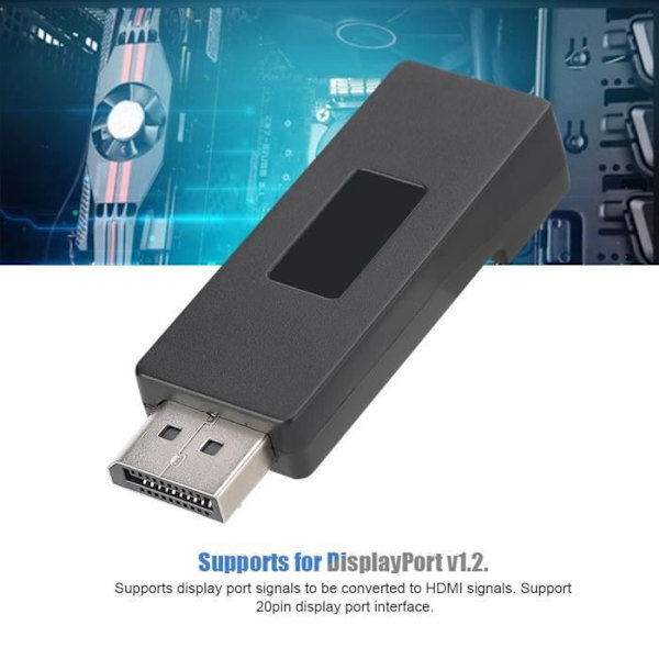 HURRISE Adapter till 1080P 4K x 2K hane till hona