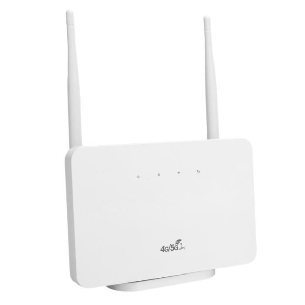 HURRISE 4G-router 4G WiFi-router med SIM-kortgränssnitt, trådbunden WiFi-router, nätverksberäkningshastighet EU-kontakt