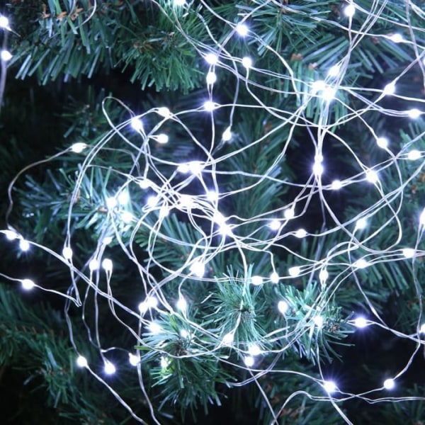 HURRISE Stringlampa LED Fairy Lights Silverbelagd koppartråd Starry Fairy Lights för inredning
