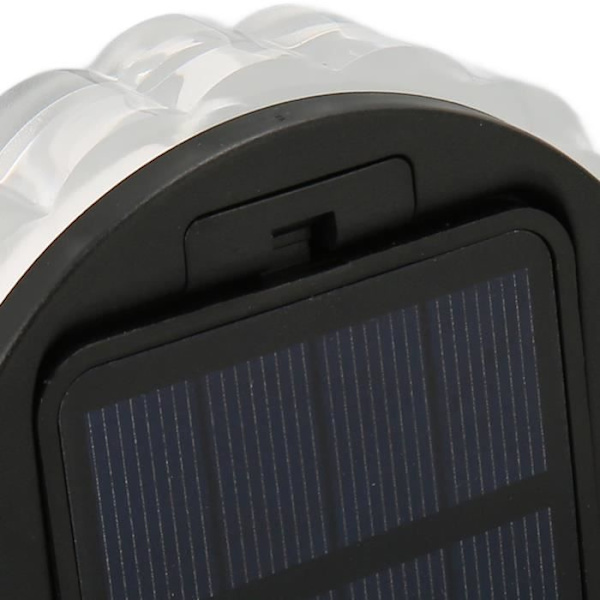 HURRISE Solar Wall Lamp Pack med LED Outdoor Solar Wall Lanterns med Solar Light Sensor, Solar Garden