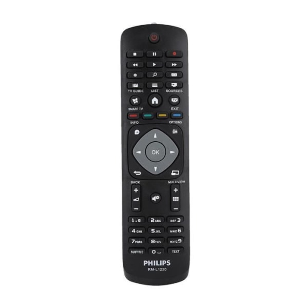 ROMANTISK Multifunktion Smart TV Ersättningsfjärrkontroll för Philips RM-L1220 RC19002B RC2031