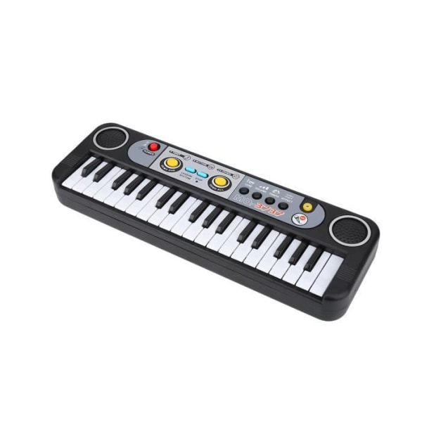 HURRISE elektriskt piano 37-tangenter digitalt musikpiano keyboard, bärbart elektroniskt musikinstrument med musikinstrument