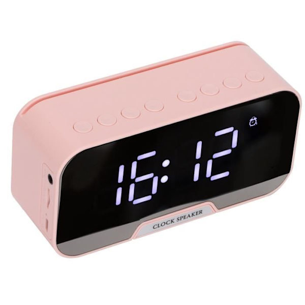 HURRISE D‑88 Smart Bluetooth-väckarklocka-högtalare Multifunktionell Bluetooth-klockhögtalare Bärbar högtalare