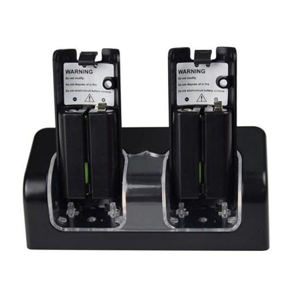 HURRISE Dockningsladdare kompatibel 2 kontroller Uppladdningsbara batterier