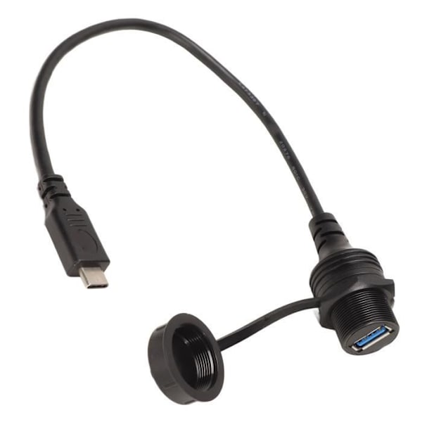 HURRISE OTG-kabel typ C till USB3.0 Flush Mount Vattentät PVC-resistent 5 Gbps