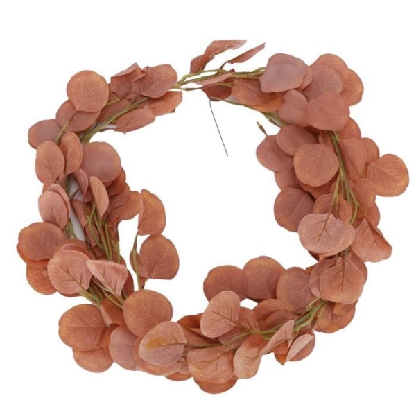 HURRISE konstgjorda löv hållbara bröllop falska löv girland för heminredning Röd lönnlöv