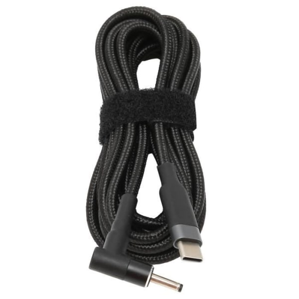 HURRISE Laddningskabel för bärbar dator - Typ C till DC 3,0x1,0 mm - Adapter för Acer/Iconia (1m)
