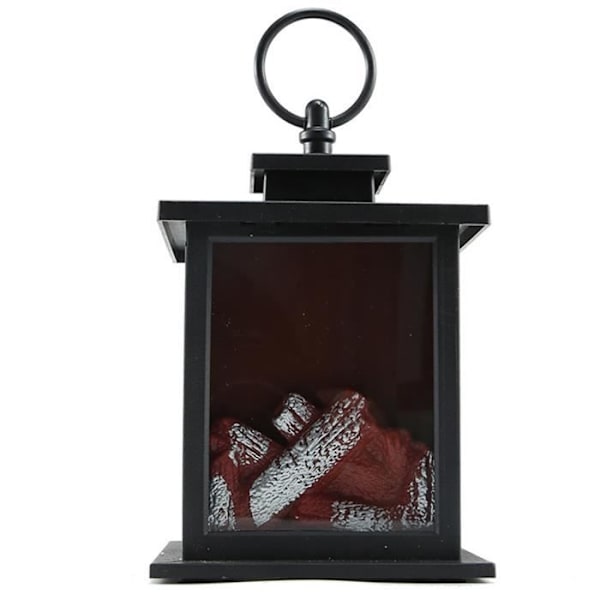 HURRISE LED Flame Lantern Retro Juldekor